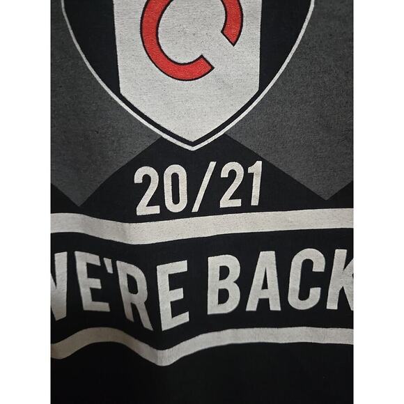 Fulham FC Black 20/21 We're Back! T-shirt Size Large - Picture 4 of 8
